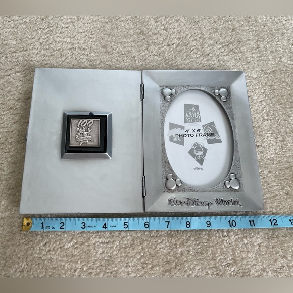 Disney 100 Years of Magic Picture Frame - Photo Frame with Disney Pin - Picture 7 of 8